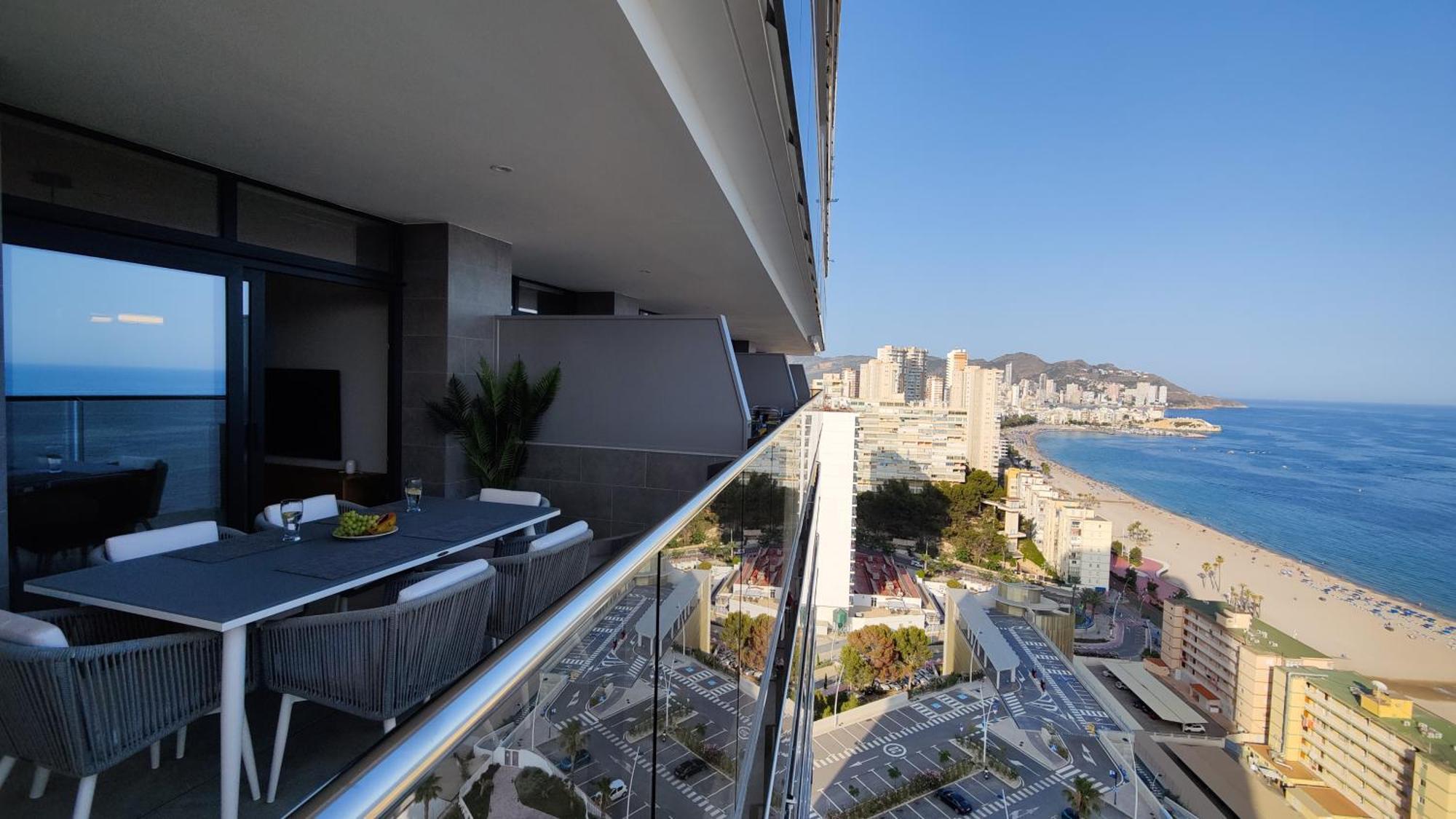 Sunset Cliffs Modern Apartment Benidorm Exterior foto